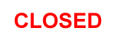 closed